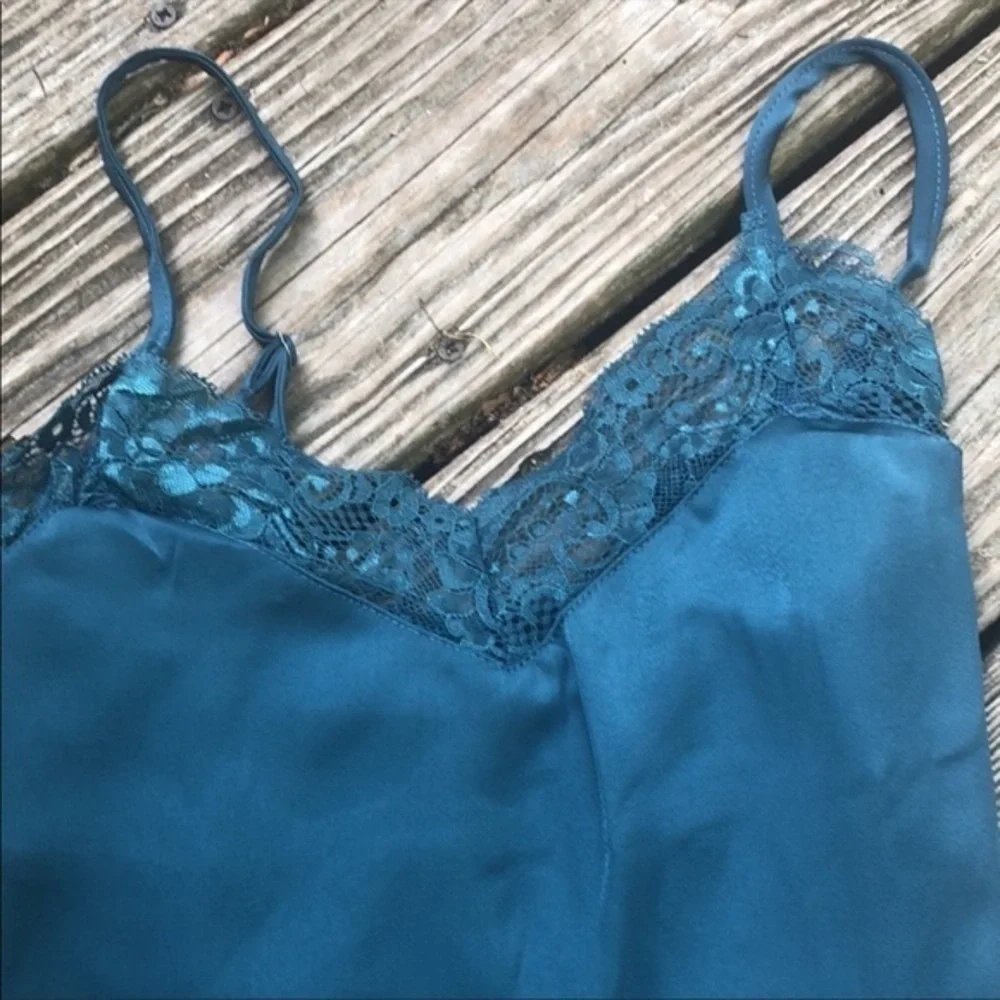 2 piece cami set plus size green